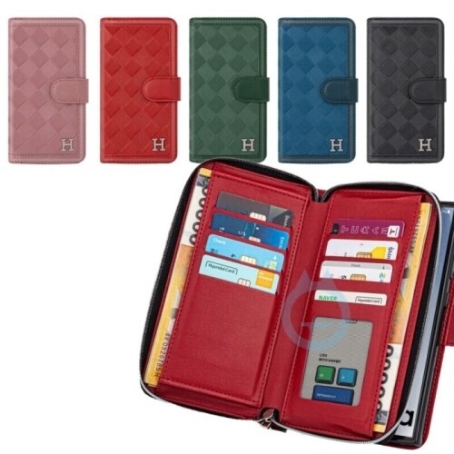 키즈폰(M150) 부르노 지퍼월렛 다이어리 케이스, , 스몬맨, 15180,7938